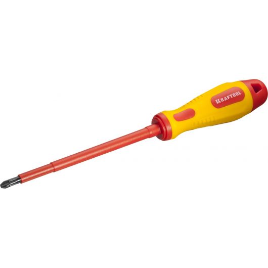 Высоковольтная отвертка KRAFTOOL PH3х150 мм 250084-3-150 • Купить по низкой цене в интернет-магазине СМЭК