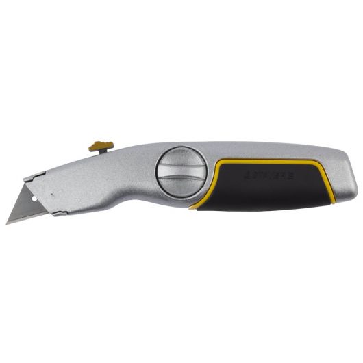 Металлический нож STAYER с выдвижным лезвием 09144 • Купить по низкой цене в интернет-магазине СМЭК