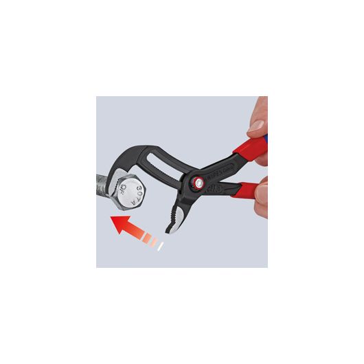 KNIPEX COBRA® QuickSet клещи переставные с фиксатором, быстрая установка, 50 мм (2"), под ключ 46 мм, изображение 3 • Купить по низкой цене в интернет-магазине СМЭК