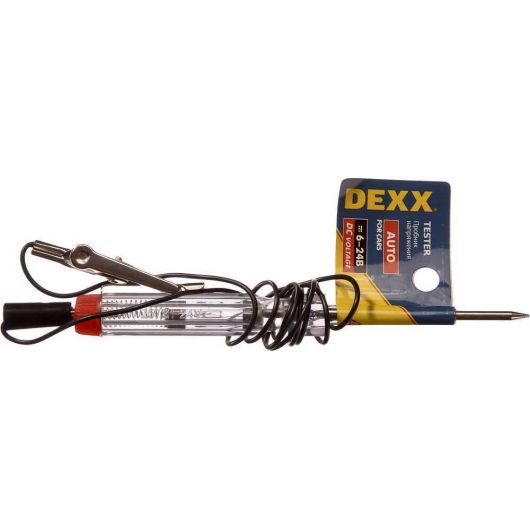 Электрический пробник DEXX 6-24В 120 мм 25731-24V, изображение 2 • Купить по низкой цене в интернет-магазине СМЭК