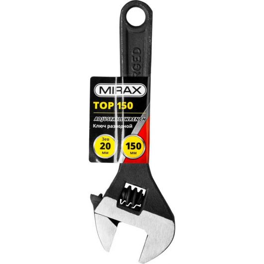 Разводной ключ MIRAX TOP 150 / 20 мм 27250-15, изображение 2 • Купить по низкой цене в интернет-магазине СМЭК