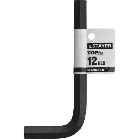 Имбусовый ключ STAYER 12 мм 27405-12, изображение 3 • Купить по низкой цене в интернет-магазине СМЭК