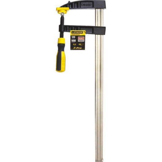 Усиленная струбцина F STAYER Hercules-F HF-50/12 120х500 мм 32095-120-500, изображение 4 • Купить по низкой цене в интернет-магазине СМЭК
