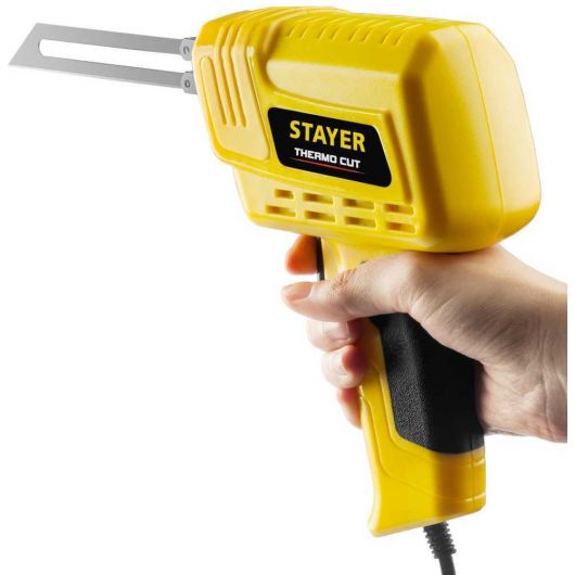 Прибор для резки монтажной пены STAYER Thermo Cut 220В 75Вт 2 ножа 45255-H2, изображение 4 • Купить по низкой цене в интернет-магазине СМЭК