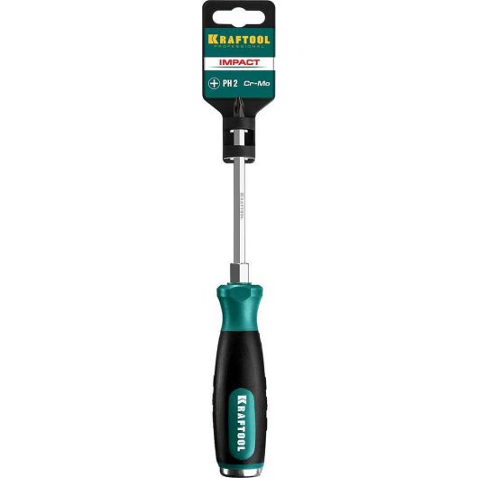 KRAFTOOL PH2х100мм, отвертка ударная X-DRIVE PLUS 250034-2, изображение 3 • Купить по низкой цене в интернет-магазине СМЭК