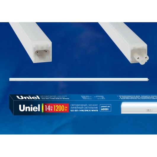 Купить Светильник линейный светодиодный ULI-E01-14W-DW-K WHITE в интернет-магазине СМЭК