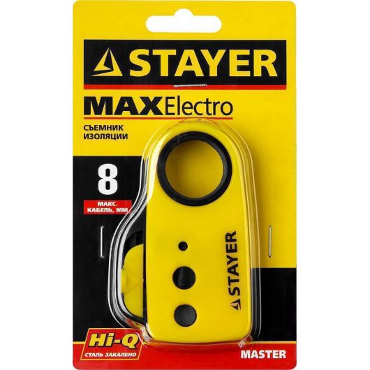 Стриппер для снятия изоляции кабелей STAYER SX-8 до 8 мм 22663, изображение 2 • Купить по низкой цене в интернет-магазине СМЭК