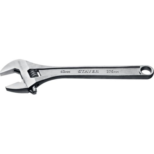 Разводной ключ STAYER MAX-Force 375 / 43 мм 2725-37 • Купить по низкой цене в интернет-магазине СМЭК