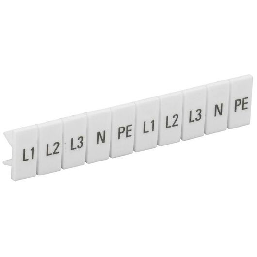 Маркеры для КПИ-2.5кв.мм с символами "L1; L2; L3; N; PE" IEK YZN11M-002-K00-A • Купить по низкой цене в интернет-магазине СМЭК