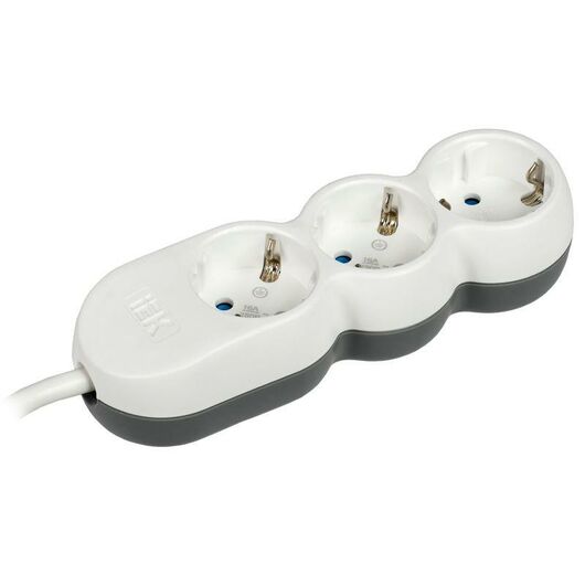 Удлинитель 3х1.5м с заземл. 16А IP20 Uno У03 2P+PE 250В 3х1.5 IEK WYP53-16-03-D15-Z • Купить по низкой цене в интернет-магазине СМЭК