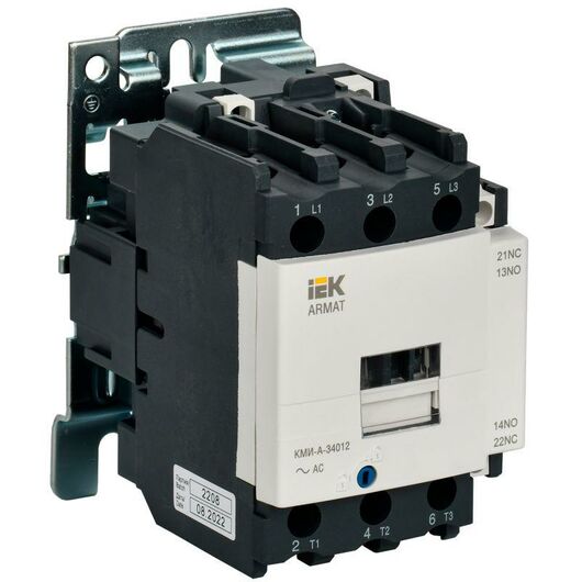 Контактор КМИ-А-34012 LC1D 40А 110В/АС3 1НО/1НЗ ARMAT IEK AR-ACC-31-040-110-11 • Купить по низкой цене в интернет-магазине СМЭК