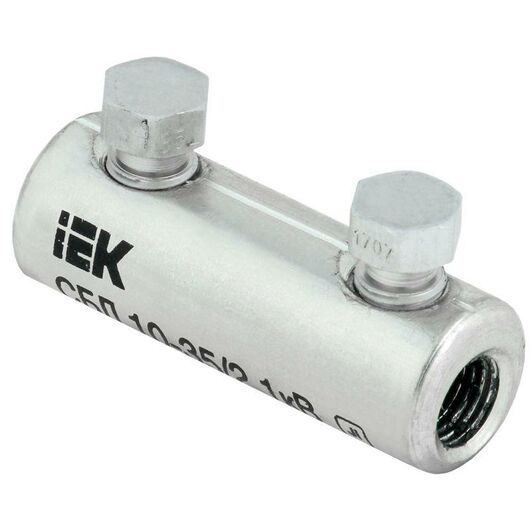Соединитель болтовой луженый СБЛ 10-35/2 1кВ IEK UCB11-010-035-02-01 • Купить по низкой цене в интернет-магазине СМЭК