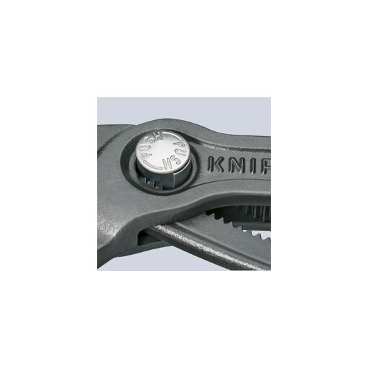 KNIPEX COBRA® ES клещи переставные с фиксатором, особо тонкие, 32 мм (1 1/4"), под ключ 34 мм, L-250, изображение 2 • Купить по низкой цене в интернет-магазине СМЭК