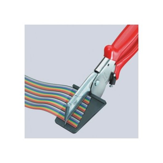 Ножницы для реза ленточного кабеля до 56 мм, пружина, L-215 мм, хром, 1-к ручки, изображение 2 • Купить по низкой цене в интернет-магазине СМЭК