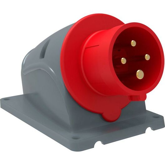 Вилка электрическая наружн. уст. 16А 3P+PE 380В IP44 MAGNUM ССИ-514 IEK PSN52-016-4 • Купить по низкой цене в интернет-магазине СМЭК