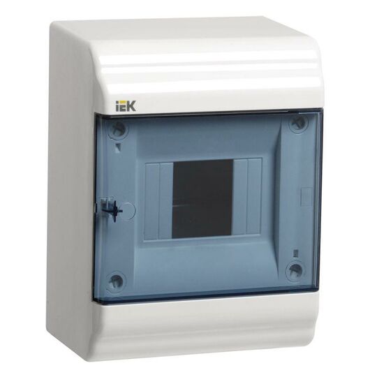 Бокс ЩРН-П-4 мод. навесной пластик IP41 PRIME IEK MKP82-N-04-41-20 • Купить по низкой цене в интернет-магазине СМЭК