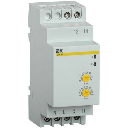 Ограничитель мощности ОМ-2P 16А 230В IEK MOM10-2-016 • Купить по низкой цене в интернет-магазине СМЭК