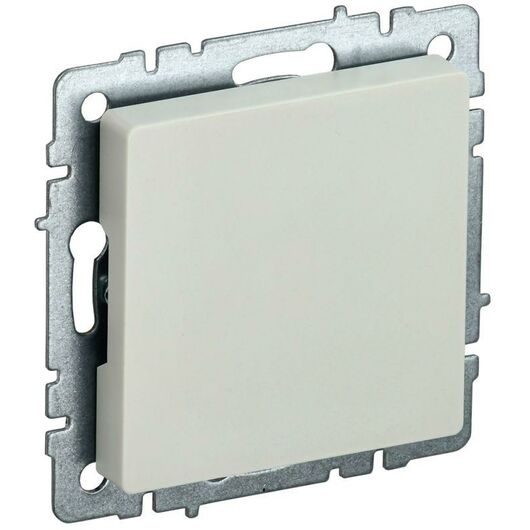Заглушка с суппортом BRITE МЗ10-БрКр беж. IEK BR-PL10-K10 • Купить по низкой цене в интернет-магазине СМЭК