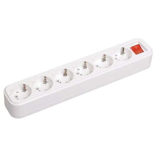 Колодка удлинителя 6-м 16А Classic К06В 2P+PE 250В с выкл. IEK KYP11-16-06-00-ZK • Купить по низкой цене в интернет-магазине СМЭК