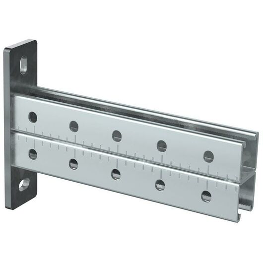 Консоль STRUT двойная 41х41 осн.400 сталь HDZ гор. оцинк. IEK CLM50D-CSD-41-41-04-HDZ • Купить по низкой цене в интернет-магазине СМЭК