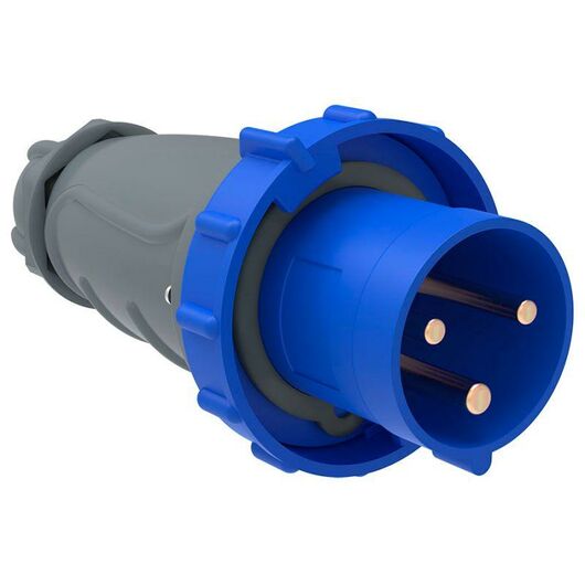 Вилка эл. каб. 63А 2P+PE 6ч/200-250В IP67 MAGNUM ССИ-033 IEK PSN01-063-3 • Купить по низкой цене в интернет-магазине СМЭК