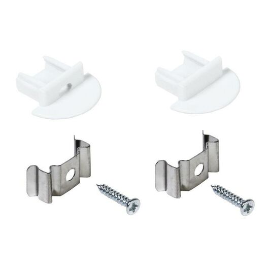 Набор для монтажа встраиваемого трапец. профиля для LED ленты 2207 IEK LSADD2207-SET2-V4-04 • Купить по низкой цене в интернет-магазине СМЭК