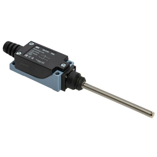 Выключатель концевой КВ-8167 IP65 гибкий пружин. стержень IEK KKV12-8167-2-65 • Купить по низкой цене в интернет-магазине СМЭК