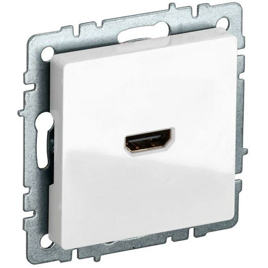 Розетка СП BRITE HDMI РHDMI-0-БрБ бел. IEK BR-H10-K01 • Купить по низкой цене в интернет-магазине СМЭК