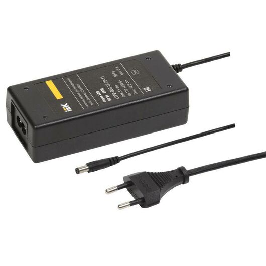 Драйвер LED ИПСН ECO 3528 60Вт 12В сетевая вилка-блок-JacK 5.5мм IP20 IEK LSP2-060-12-20-11 • Купить по низкой цене в интернет-магазине СМЭК