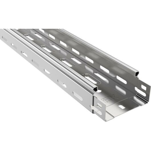 Лоток листовой перфорированный 100х50 L3000 сталь 0.5мм IEK CLP10-050-100-055-3 • Купить по низкой цене в интернет-магазине СМЭК