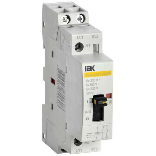 Контактор модульный КМ20-11МР AC с ручным управ. KARAT IEK MKK12-20-11 • Купить по низкой цене в интернет-магазине СМЭК