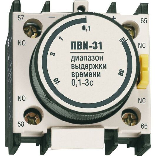Приставка ПВИ 13 0.1-3 сек IEK KPV10-11-3 • Купить по низкой цене в интернет-магазине СМЭК