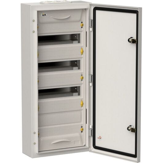 Корпус металлический ЩРн-48 (1х48) 710х310х140 IP54 сер. TITAN 5 IEK TI5-50-N-048-54-7035 • Купить по низкой цене в интернет-магазине СМЭК