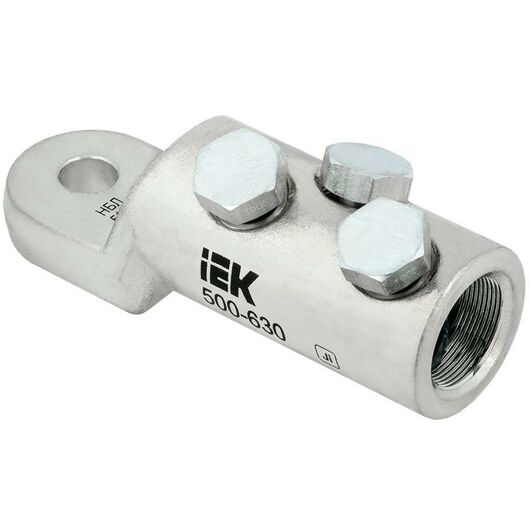 Наконечник болтовой луженый НБЛ 500-630-16/3 35кВ IEK UNB11-500-630-03-35 • Купить по низкой цене в интернет-магазине СМЭК