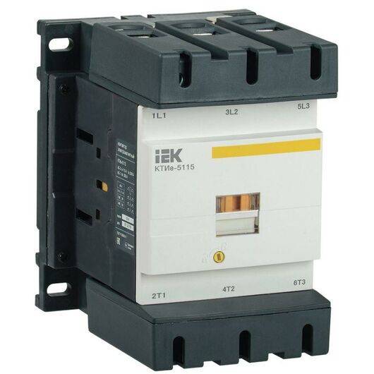 Контактор КТИе-5115 115А 230В/АС3 IEK KKTE50-115-230-10 • Купить по низкой цене в интернет-магазине СМЭК