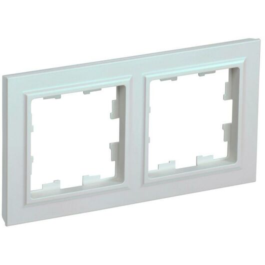 Рамка 2-м BRITE РУ-2-БрЖ жемчуж. IEK BR-M22-K36 • Купить по низкой цене в интернет-магазине СМЭК