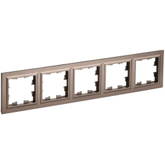 Рамка 5-м BRITE РУ-5-БрТБ бр. IEK BR-M52-K45 • Купить по низкой цене в интернет-магазине СМЭК