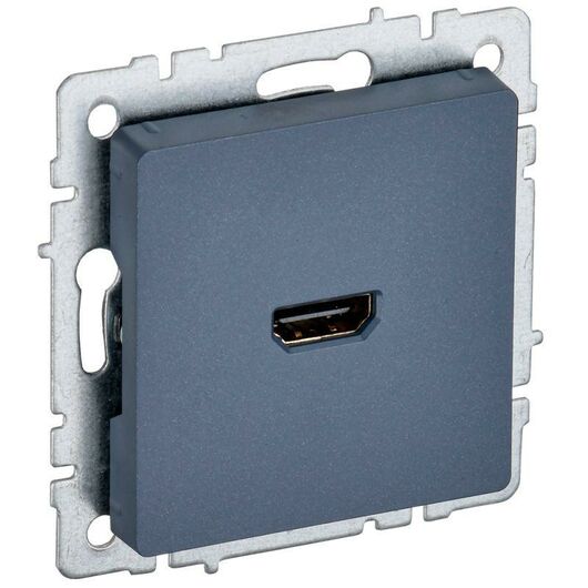 Розетка СП BRITE HDMI РHDMI-0-БрМ маренго IEK BR-H10-K35 • Купить по низкой цене в интернет-магазине СМЭК