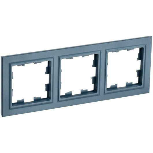 Рамка 3-м BRITE РУ-3-БрМ маренго IEK BR-M32-K35 • Купить по низкой цене в интернет-магазине СМЭК