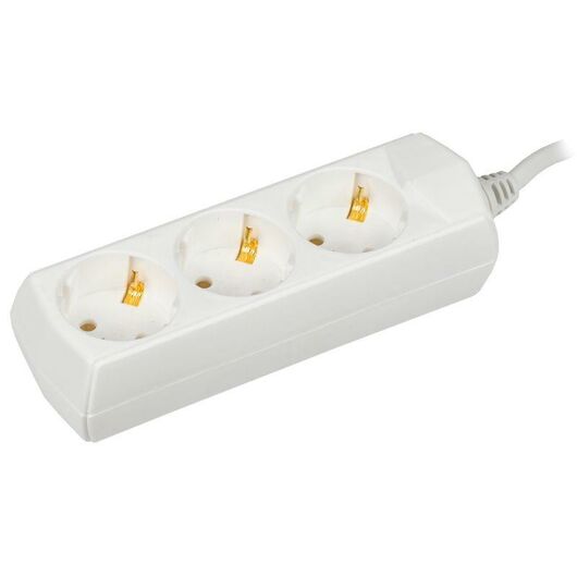 Удлинитель 3х1.5м с заземл. 10А IP20 У03 2P+PE 250В 3х1 GENERICA IEK WYP10-10-03-D15-Z-G • Купить по низкой цене в интернет-магазине СМЭК