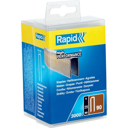 Закаленные супертвердые гвозди RAPID узкие тип 90 25 мм 3000 шт. 5000124 • Купить по низкой цене в интернет-магазине СМЭК