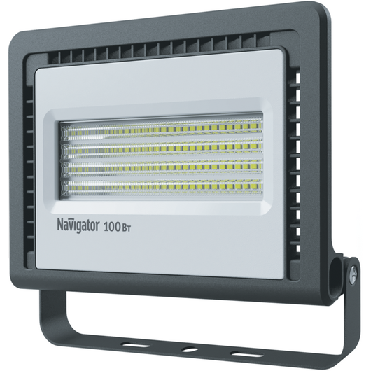 Прожектор светодиодный NFL-01-100-4K-LED 100Вт 4000К IP65 8100лм черн. Navigator 14149 • Купить по низкой цене в интернет-магазине СМЭК