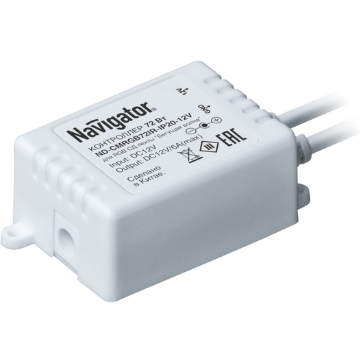 Контроллер ND-CMRGB72IR-IP20-12V для NLS-"Бегущая волна" Navigator 71364 • Купить по низкой цене в интернет-магазине СМЭК
