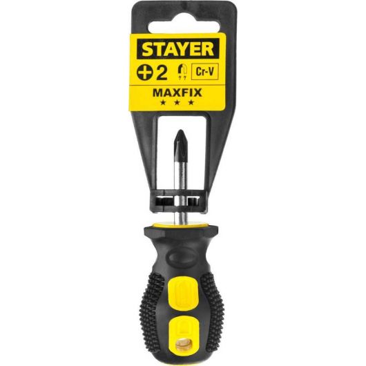 Отвертка STAYER MaxFix PH2x38 2510-38-2, изображение 2 • Купить по низкой цене в интернет-магазине СМЭК