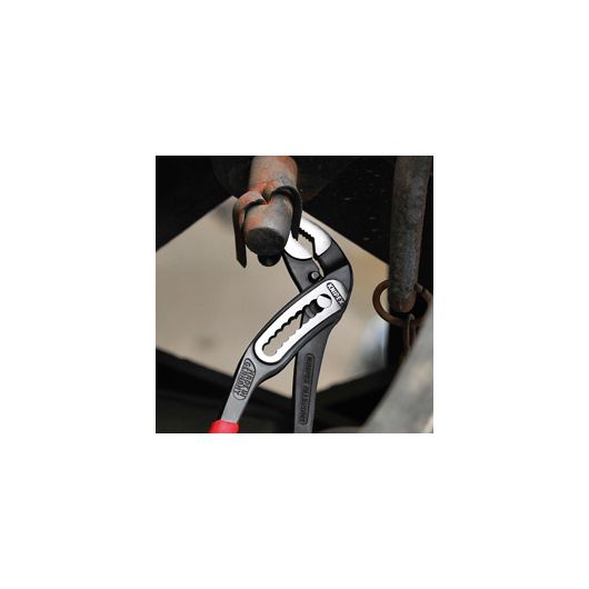 KNIPEX ALLIGATOR® клещи переставные, 70 мм (2 3/4"), под ключ 60 мм, L-300 мм, серые, 2-к ручки, стр, изображение 5 • Купить по низкой цене в интернет-магазине СМЭК
