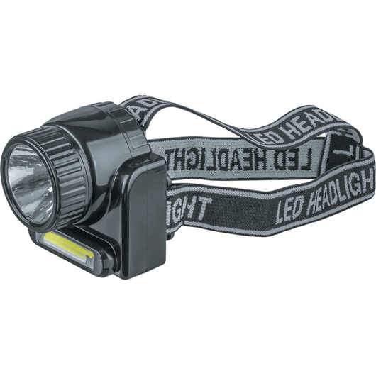 Фонарь аккумуляторный налобный NPT-H20-ACCU 1COB LED 3Вт + 1LED 3Вт аккум. Lead-acid 0.5 А.ч NAVIGATOR 14486, изображение 3 • Купить по низкой цене в интернет-магазине СМЭК
