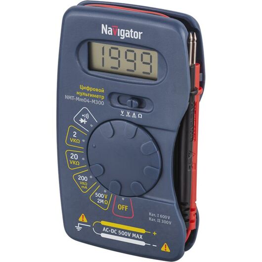 Мультиметр NMT-Mm04-M300 (M300) Navigator 93589, изображение 2 • Купить по низкой цене в интернет-магазине СМЭК