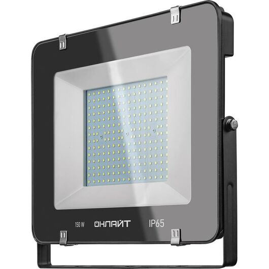 Прожектор светодиодный OFL-150-6.5K-BL-IP65-LED 150Вт 6500К IP65 13500лм черн. ОНЛАЙТ 14344 • Купить по низкой цене в интернет-магазине СМЭК