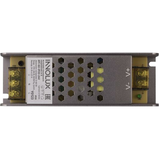 Драйвер для светодиодной ленты ИП-60-IP20-24V INNOLUX 93510, изображение 2 • Купить по низкой цене в интернет-магазине СМЭК
