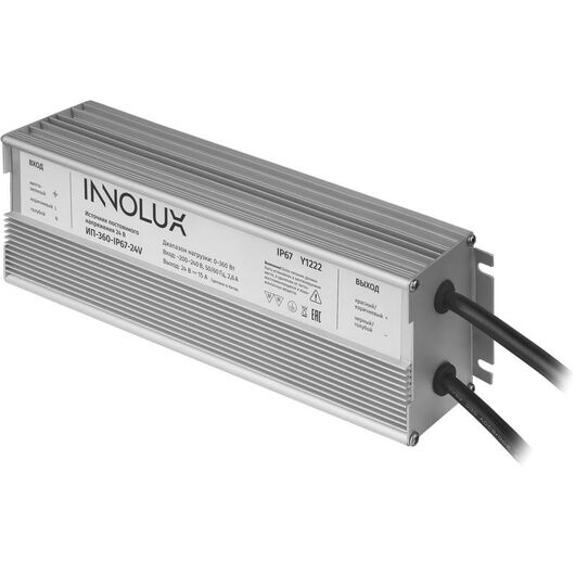 Драйвер для светодиодной ленты ИП-360-IP67-24V INNOLUX 97420 • Купить по низкой цене в интернет-магазине СМЭК